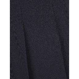 Pleated belt loops skirt