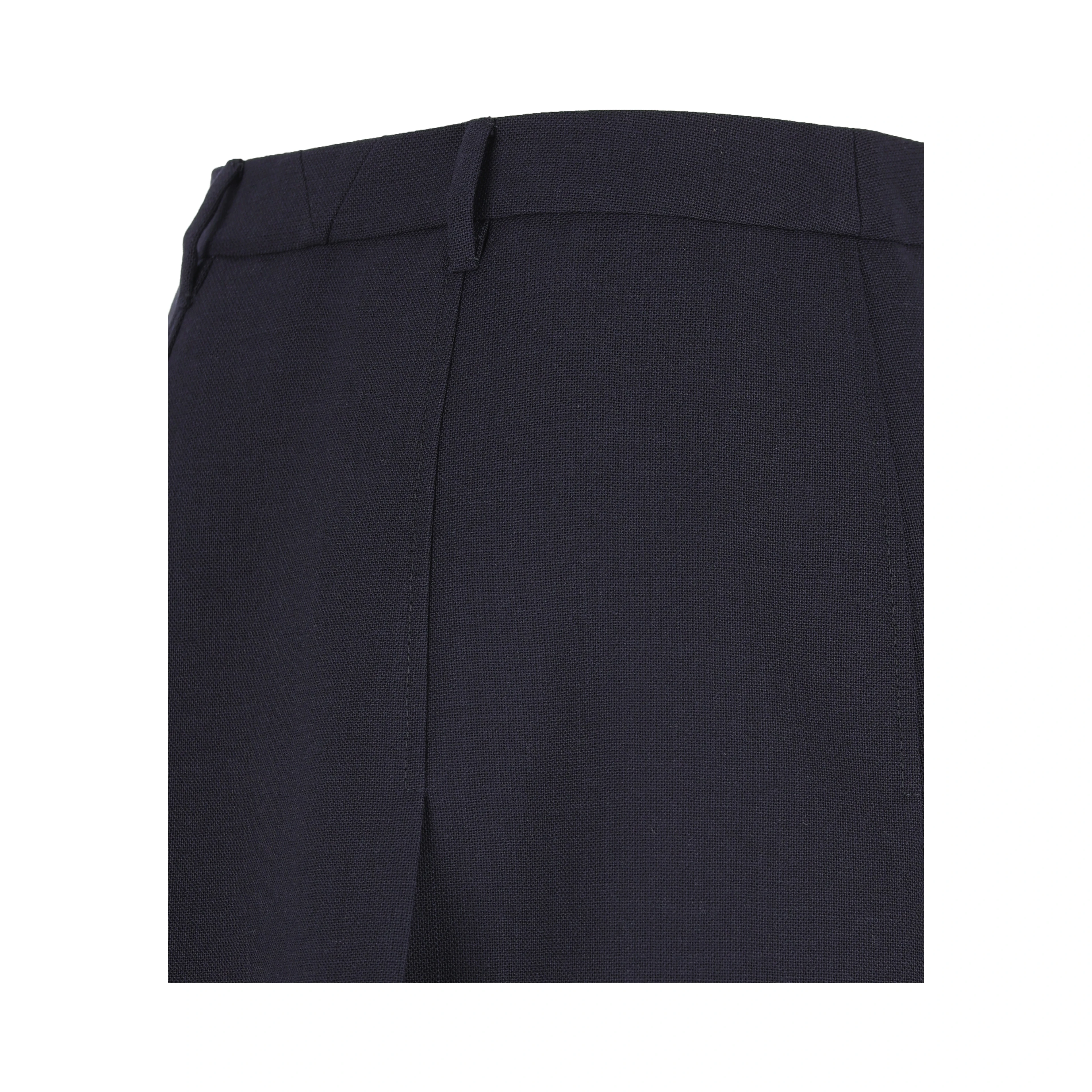 Pleated belt loops skirt