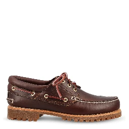 Chunky sole boat shoes