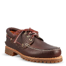 Chunky sole boat shoes