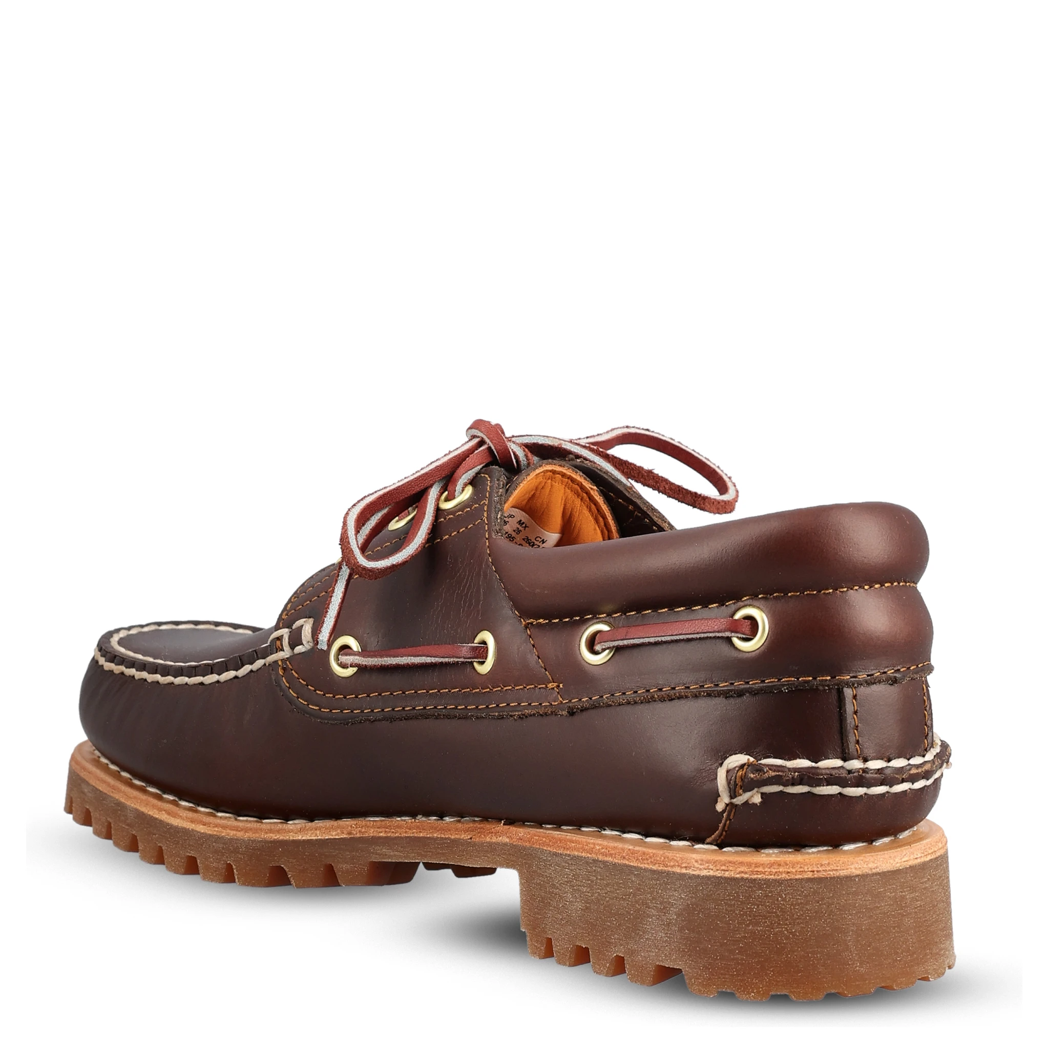 Chunky sole boat shoes