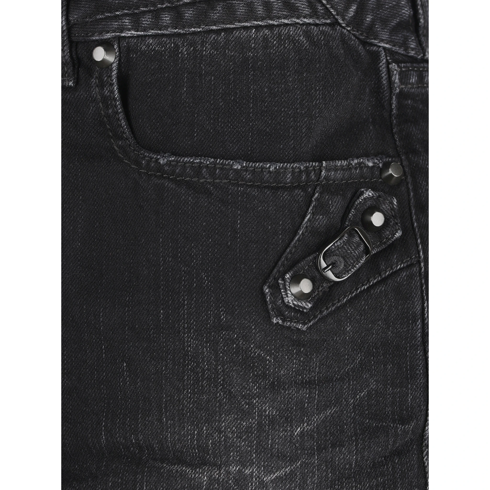frayed denim skirt