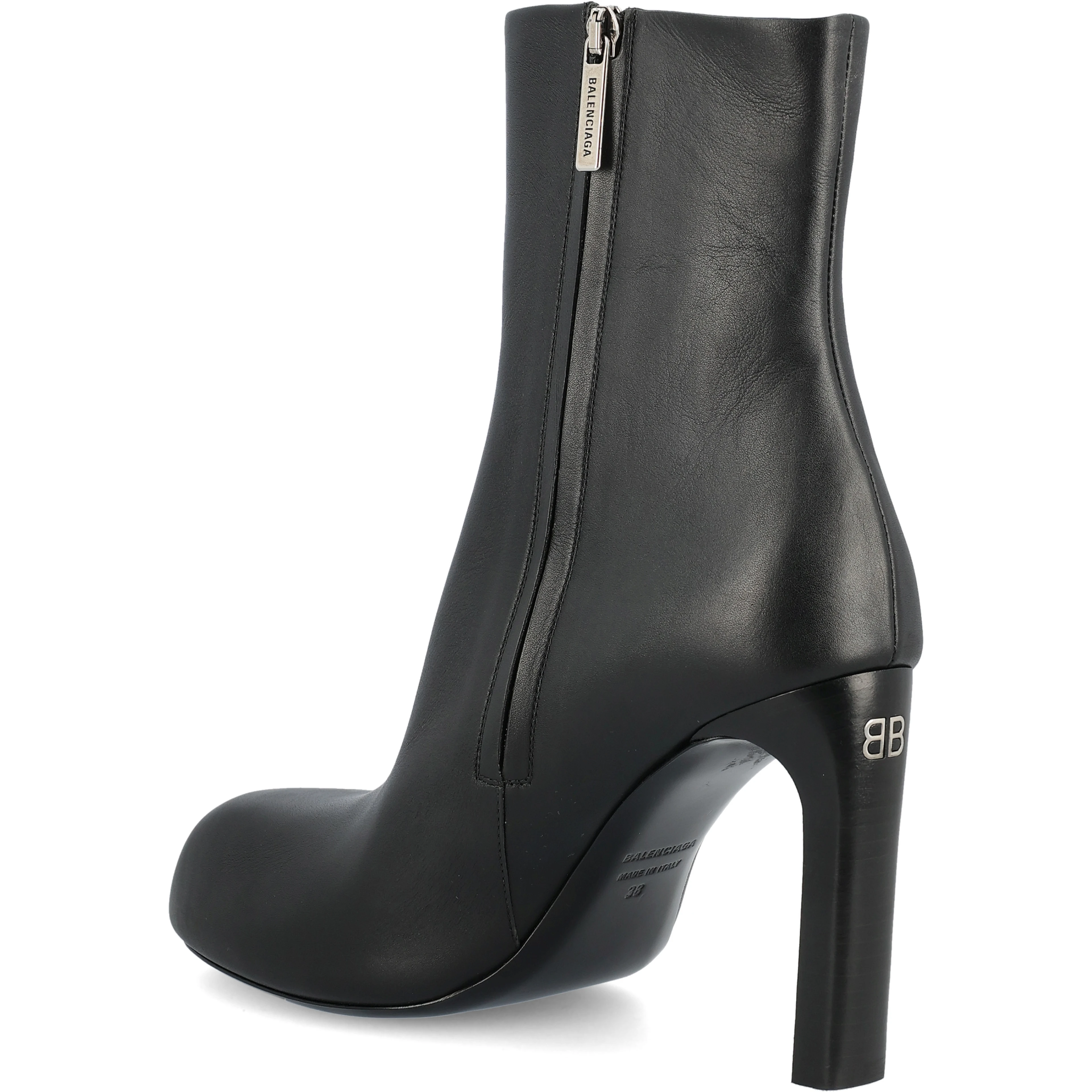 80mm Fargo leather ankle boots