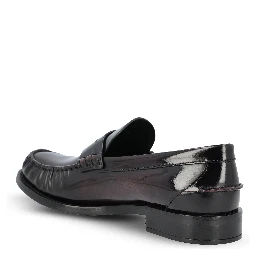 Black Leather Loafers
