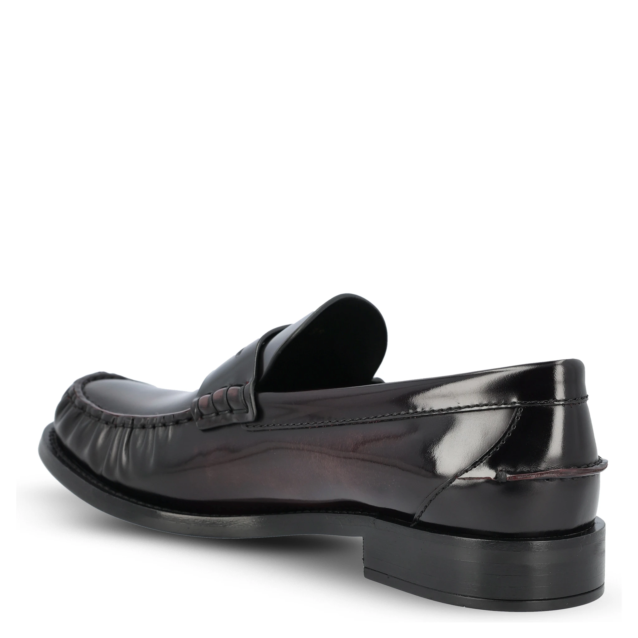Black Leather Loafers