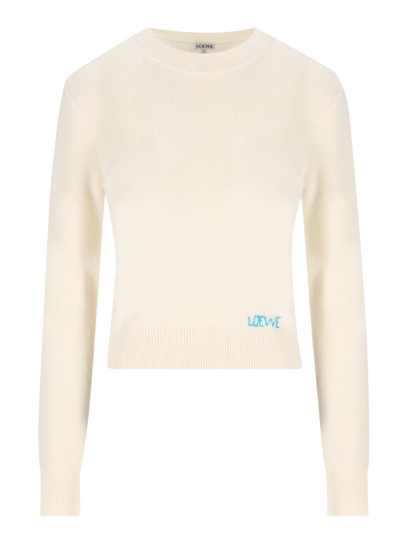 Loewe Sweaters Beige