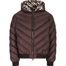 Fendi Coats Brown