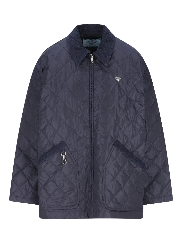 Prada Coats Blue