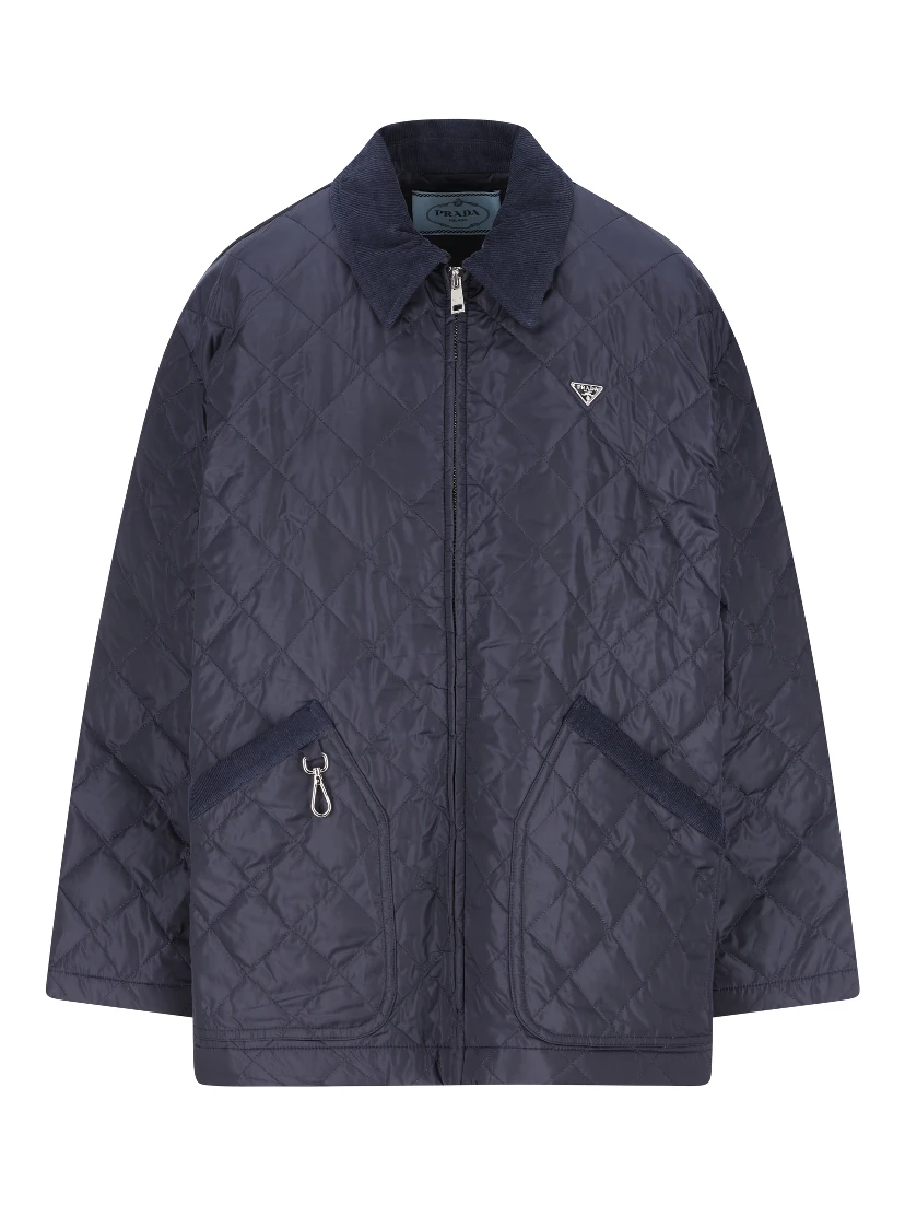 Prada Coats Blue