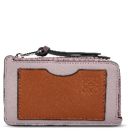 logo-embossed cardholder