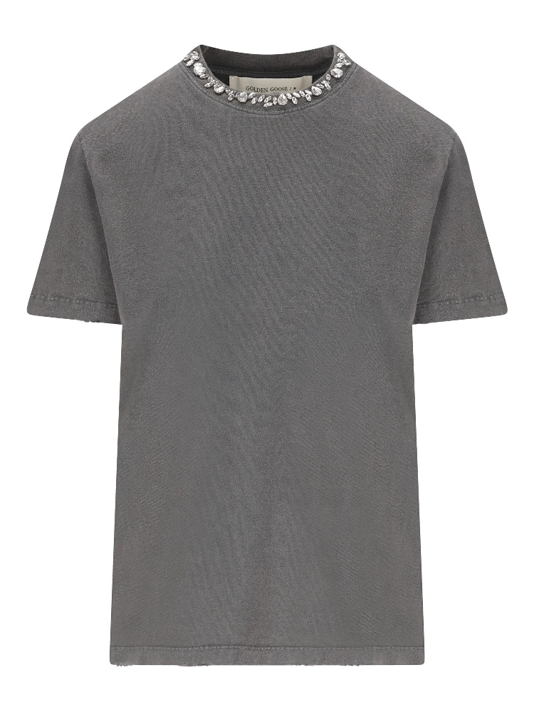 Golden Goose T-shirts and Polos Grey