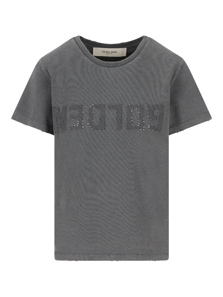 Golden Goose T-shirts and Polos Grey