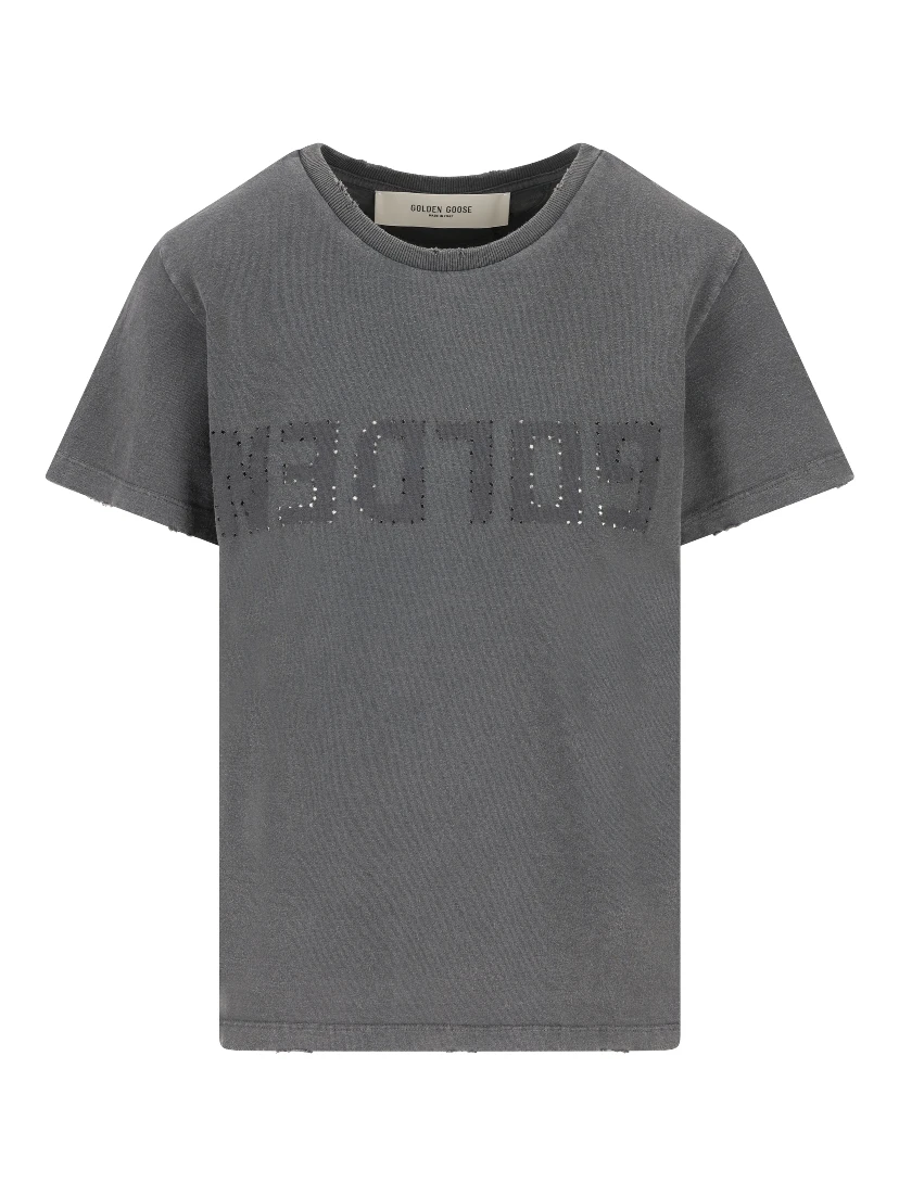 Golden Goose T-shirts and Polos Grey
