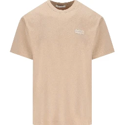 logo-patch cotton T-shirt