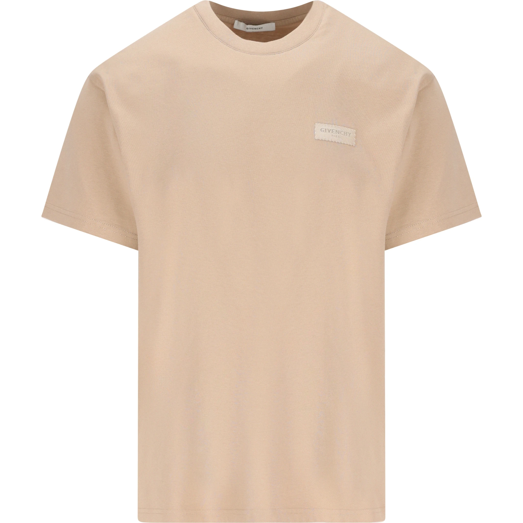 logo-patch cotton T-shirt