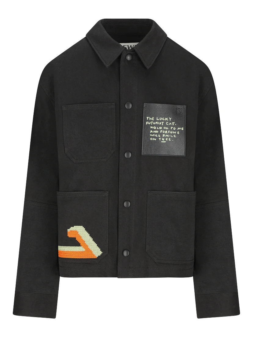 Loewe Jackets Black