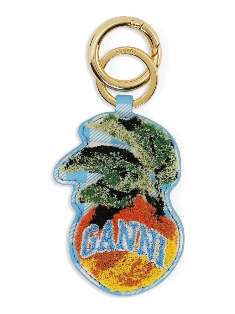 GANNI Keychains Blue