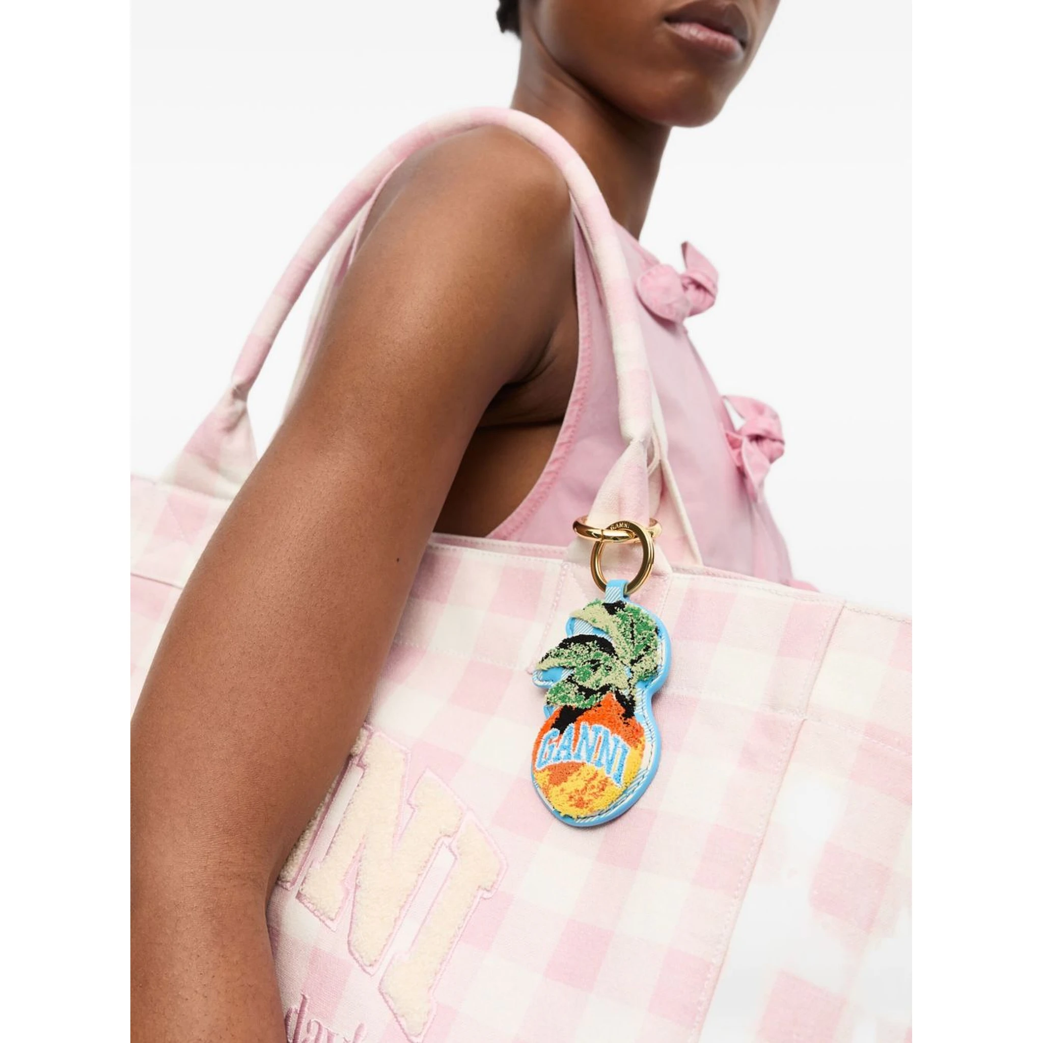 GANNI Keychains Blue