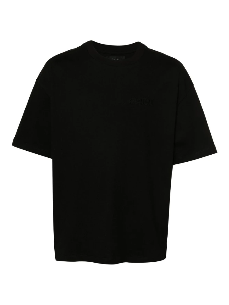 Amiri  T-shirts and Polos Black