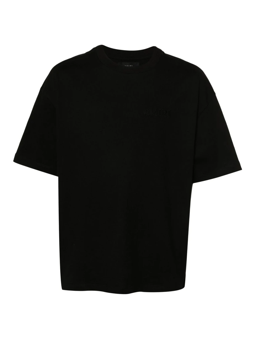 Amiri  T-shirts and Polos Black