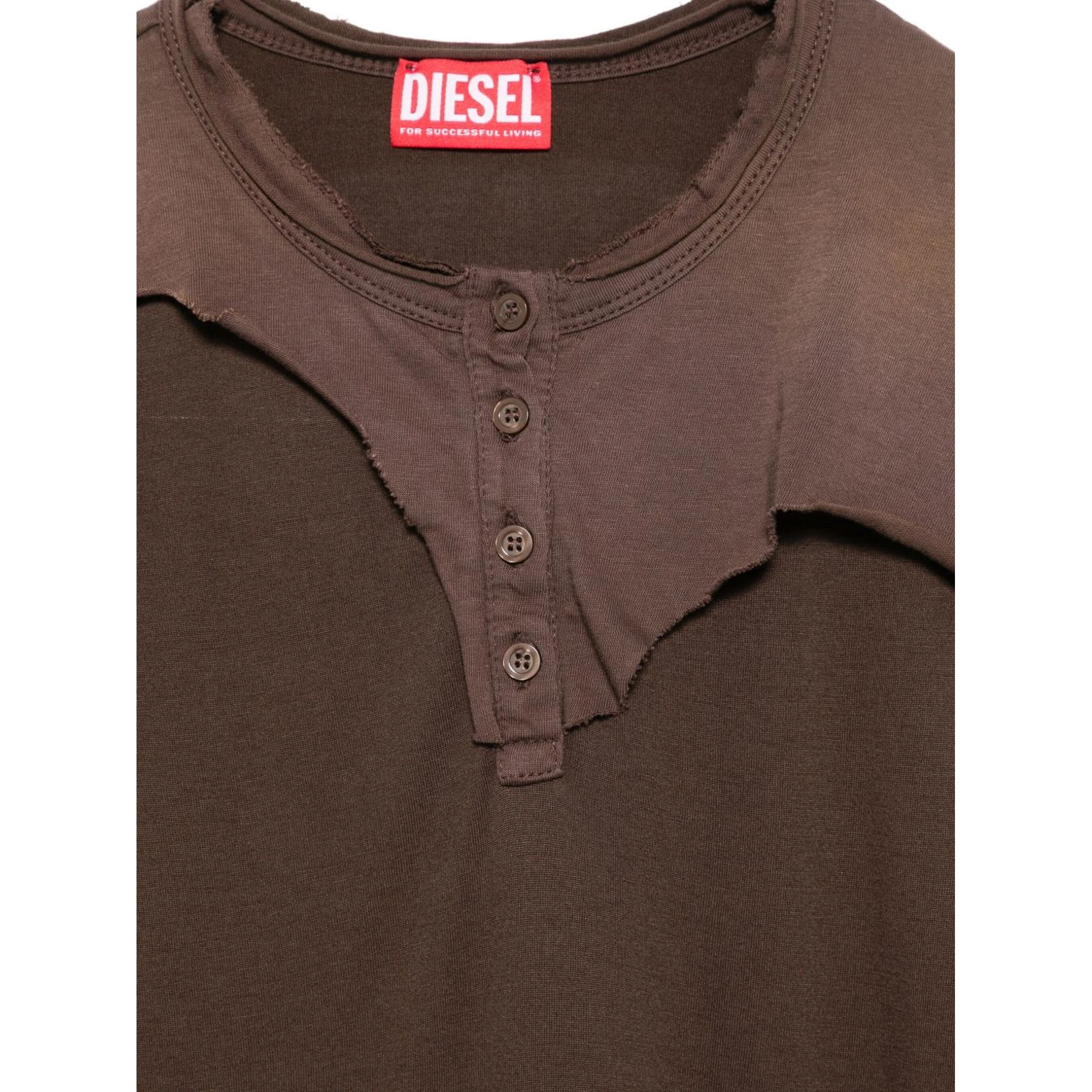 Diesel T-shirts and Polos Brown