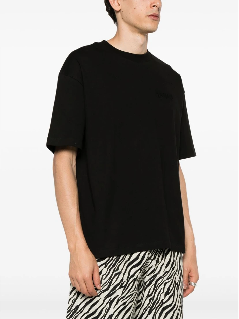 Amiri  T-shirts and Polos Black
