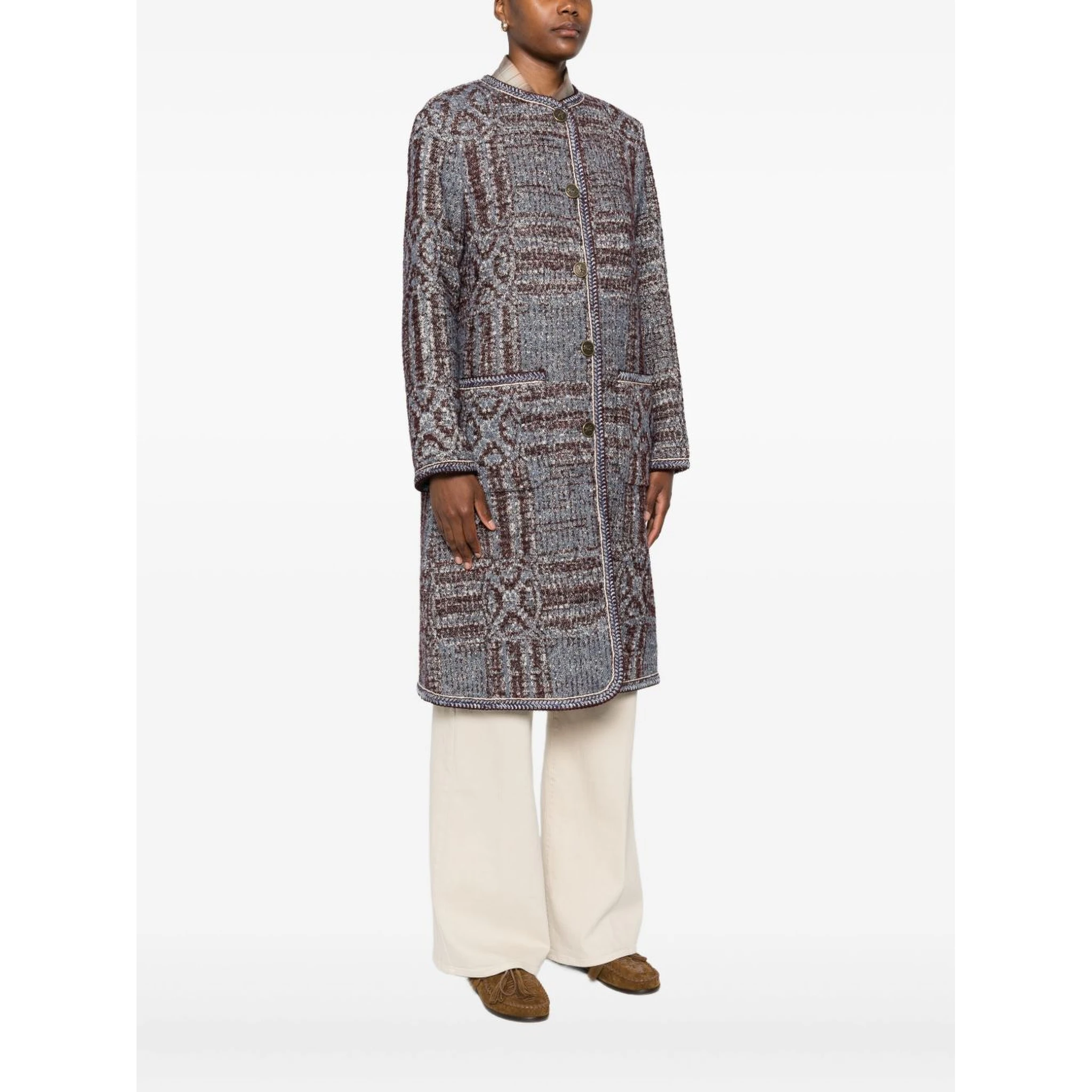 Etro Coats Blue