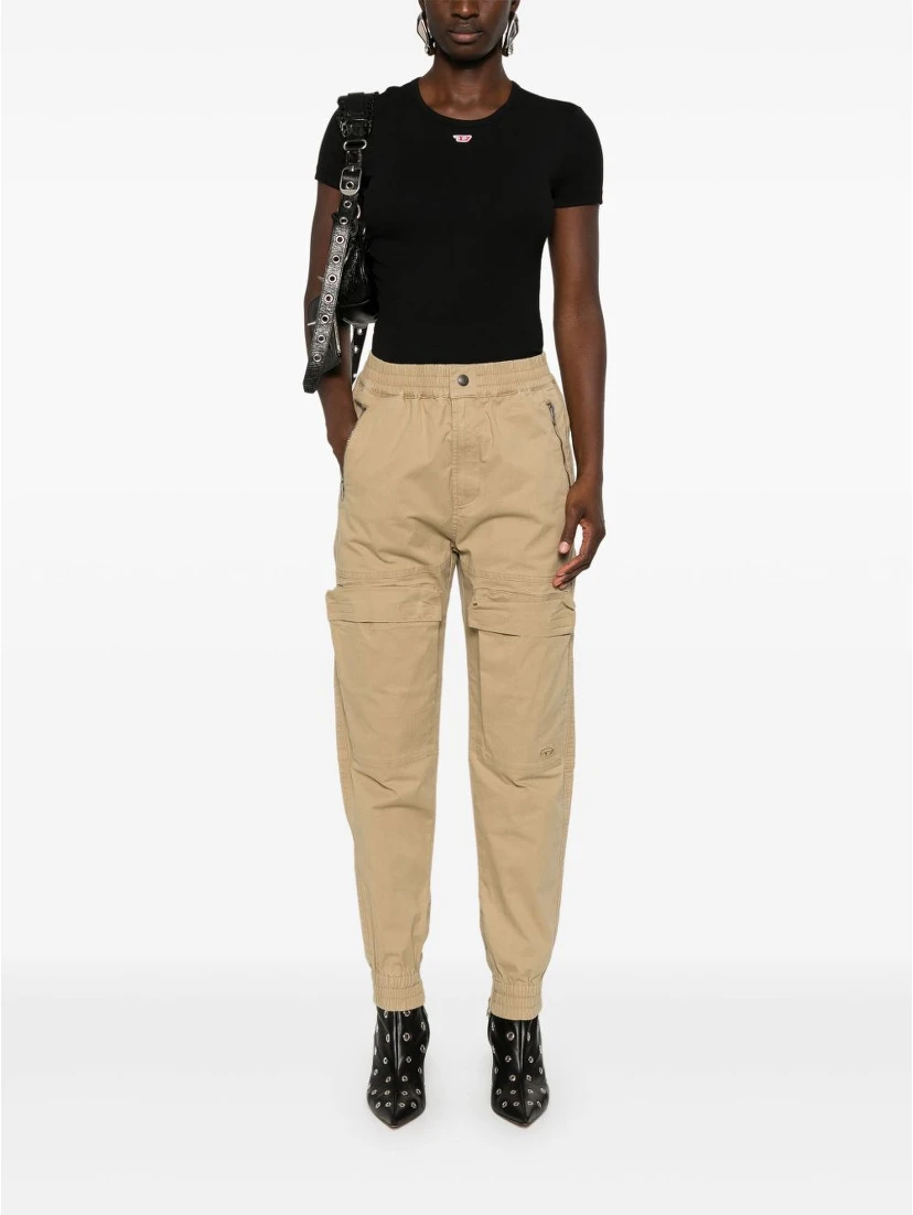 Diesel T-shirts and Polos Black