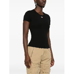 Diesel T-shirts and Polos Black