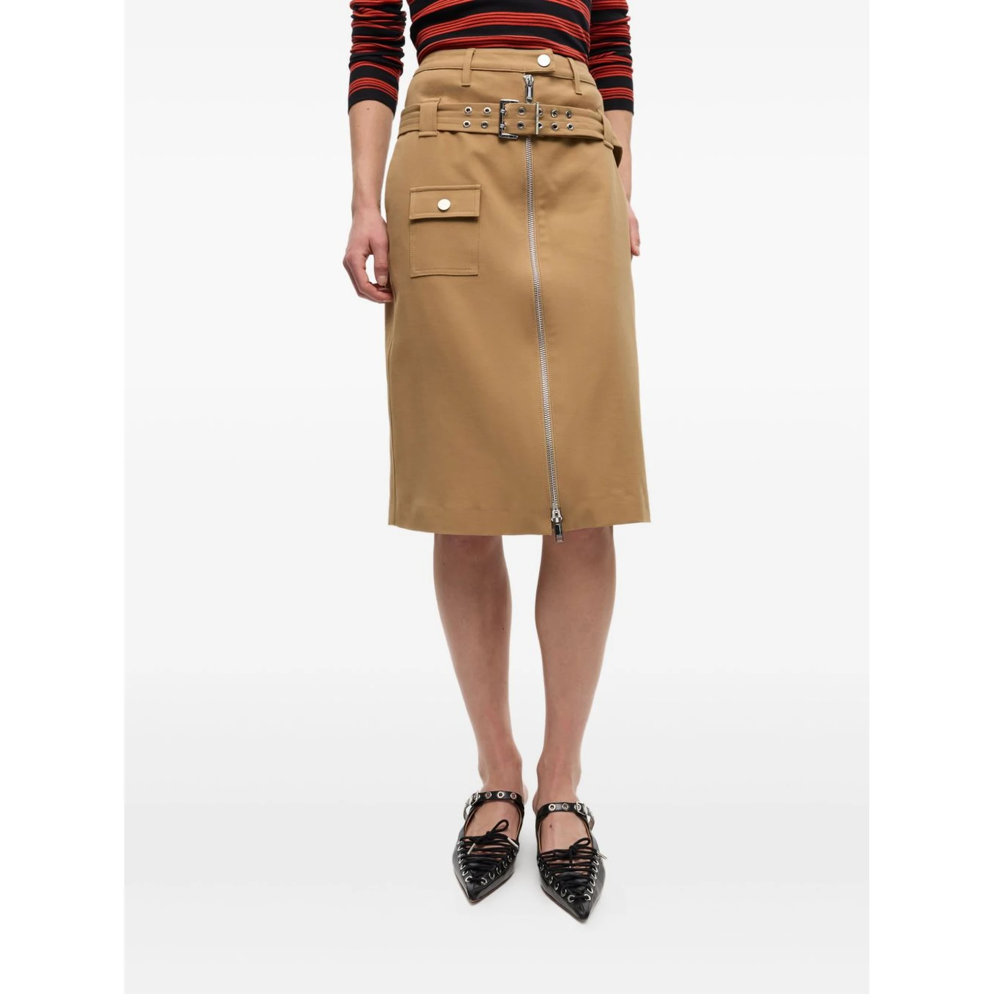 GANNI Skirts Beige