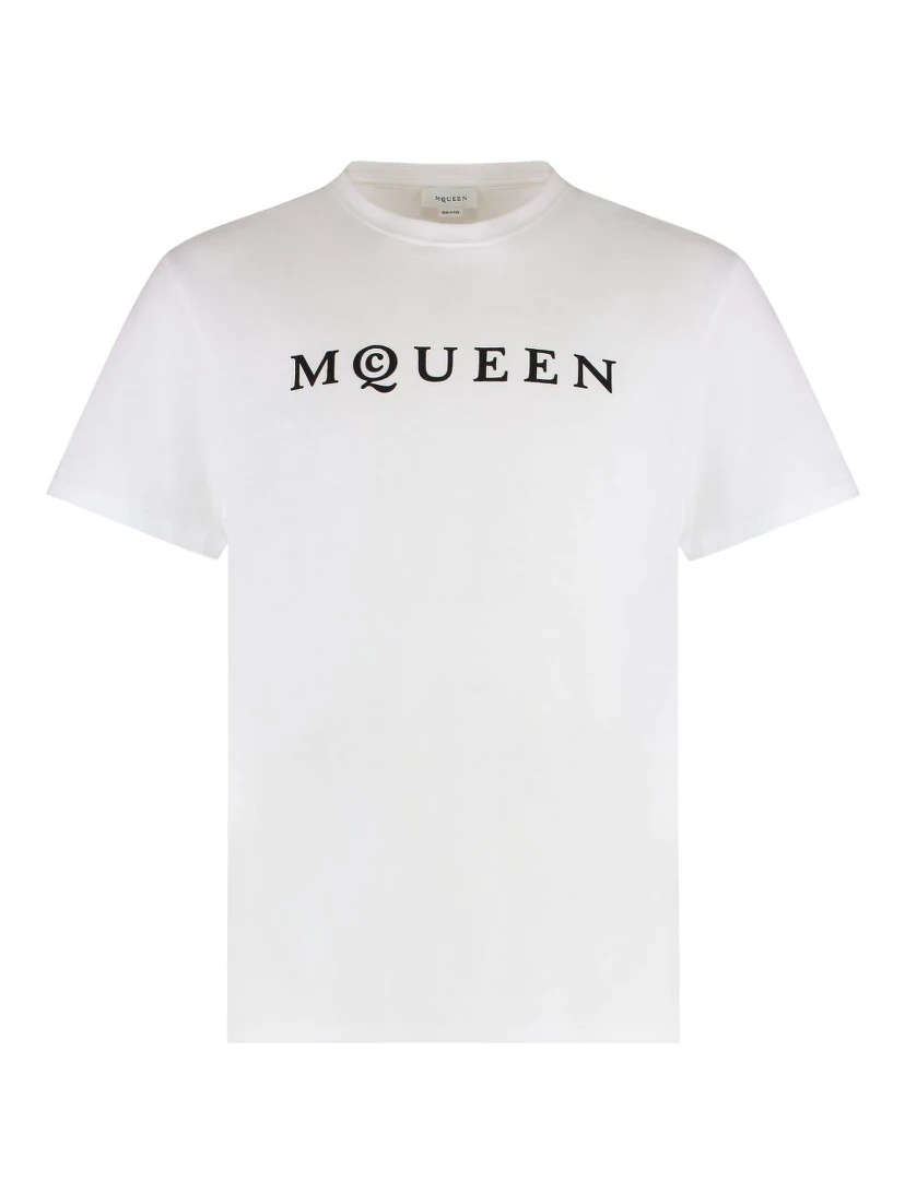 Alexander McQueen T-shirts and Polos Black