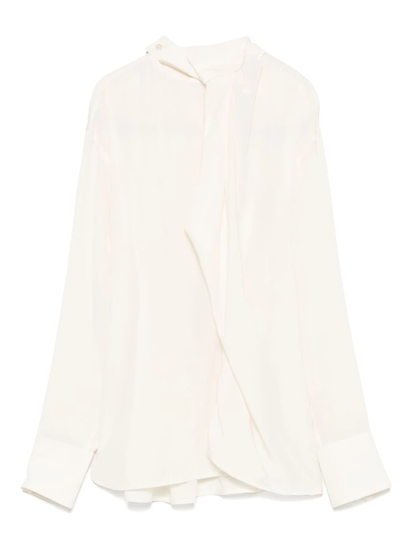 Victoria Beckham Shirts Ivory