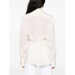 Victoria Beckham Shirts Ivory