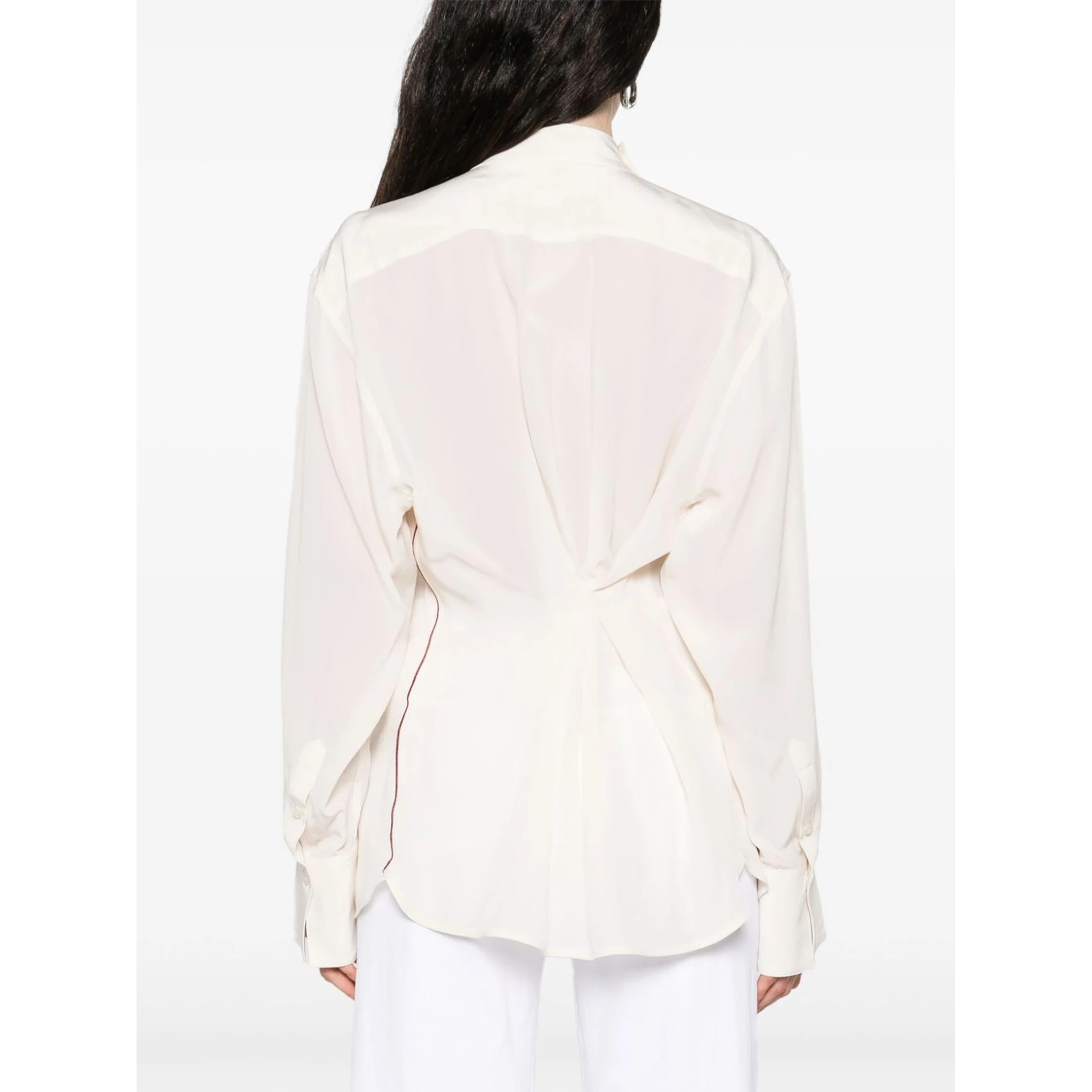 Victoria Beckham Shirts Ivory