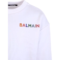 Balmain Sweaters White