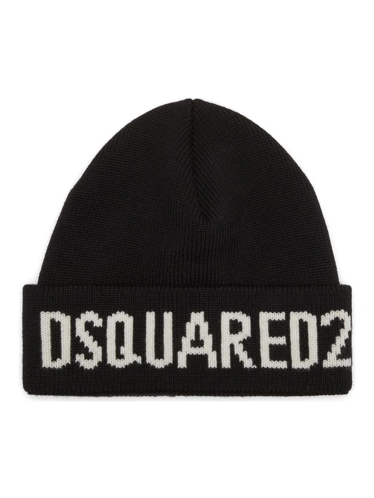 Dsquared2 Hats Black