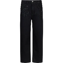 جينز أسود من ليو جو