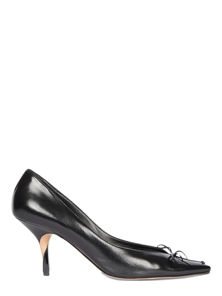 JACQUEMUS Half heel shoes Black