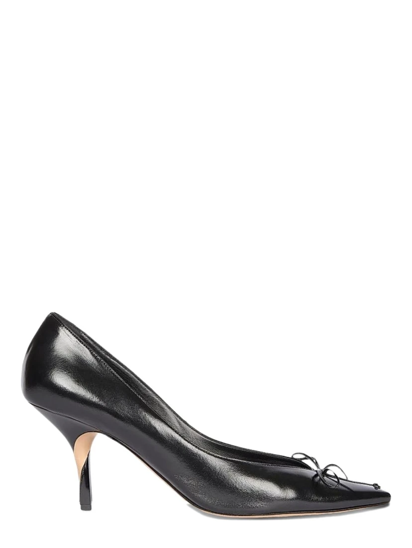 JACQUEMUS Half heel shoes Black