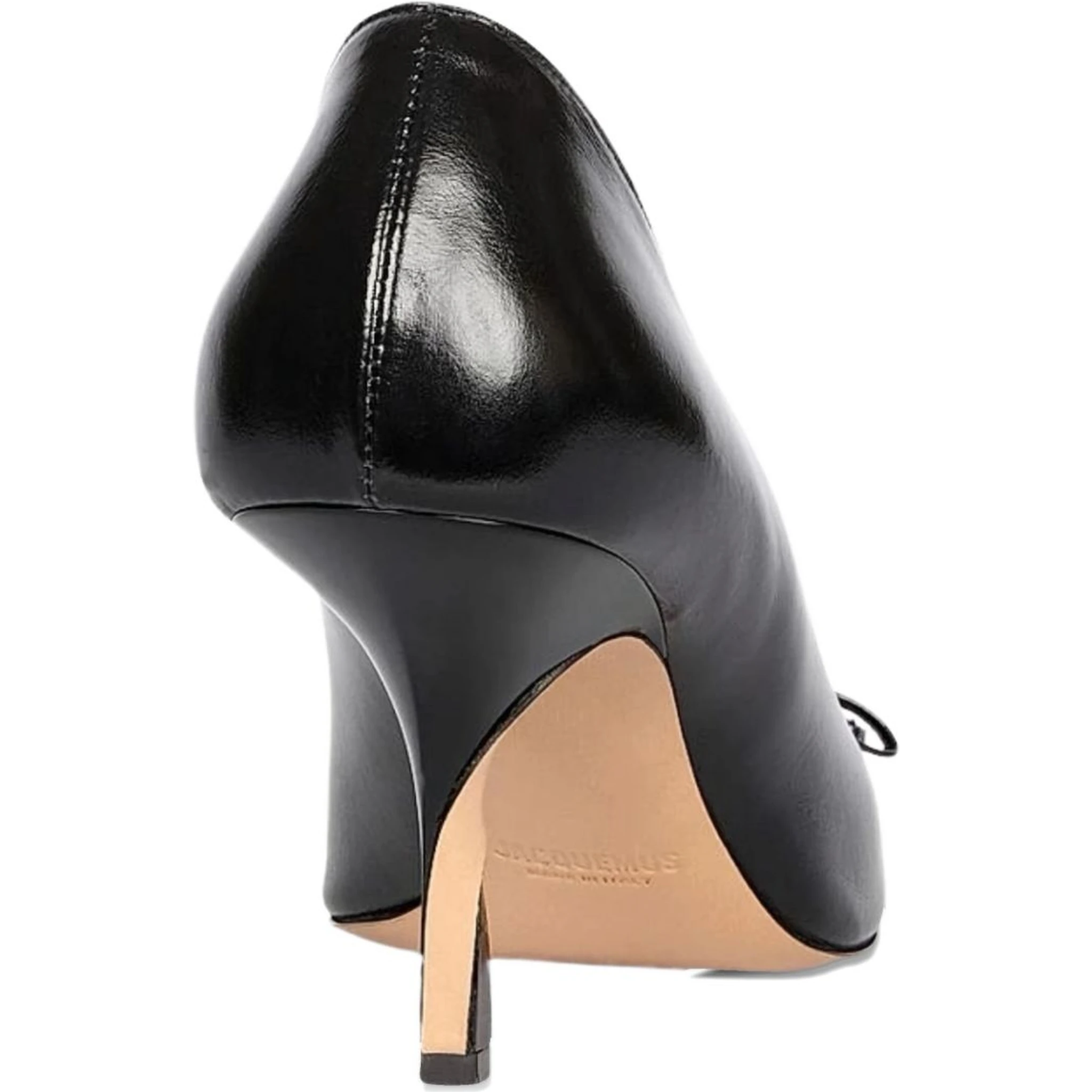 JACQUEMUS Half heel shoes Black