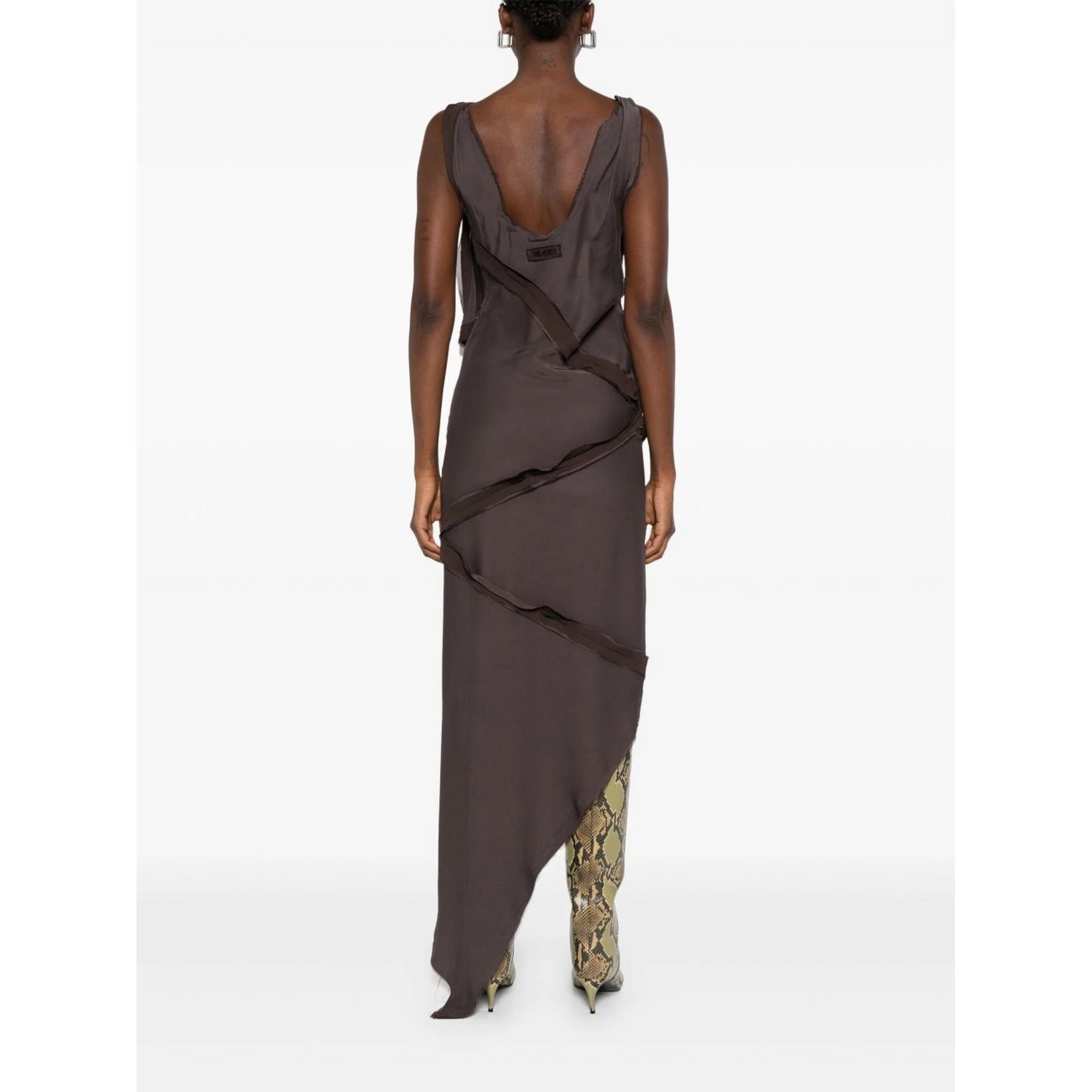 The Attico Dresses Brown