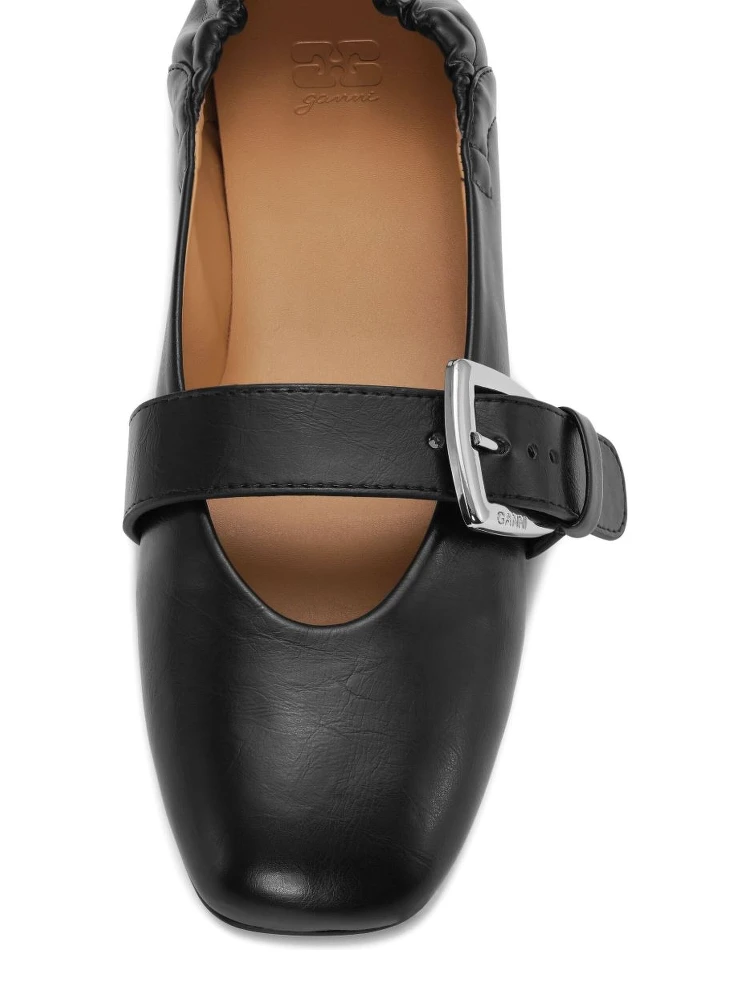 GANNI Flat shoes Black alternative