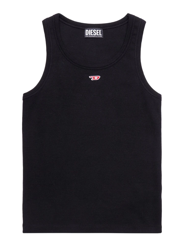 Diesel T-shirts and Polos Black