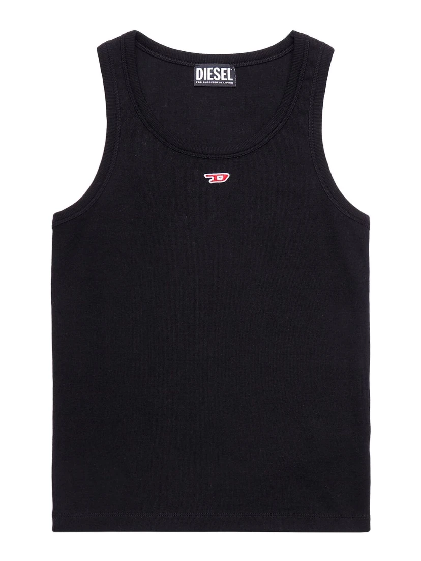 Diesel T-shirts and Polos Black