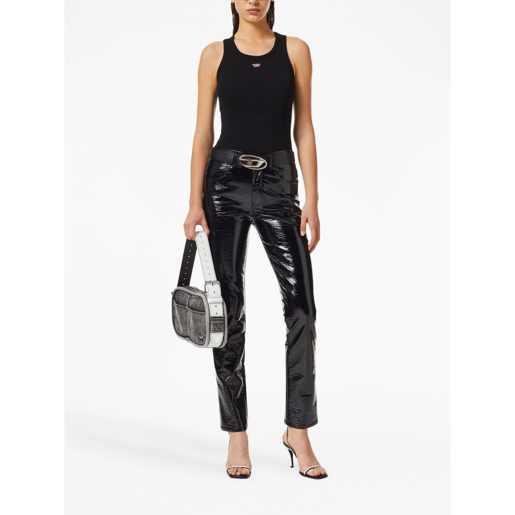 Diesel T-shirts and Polos Black