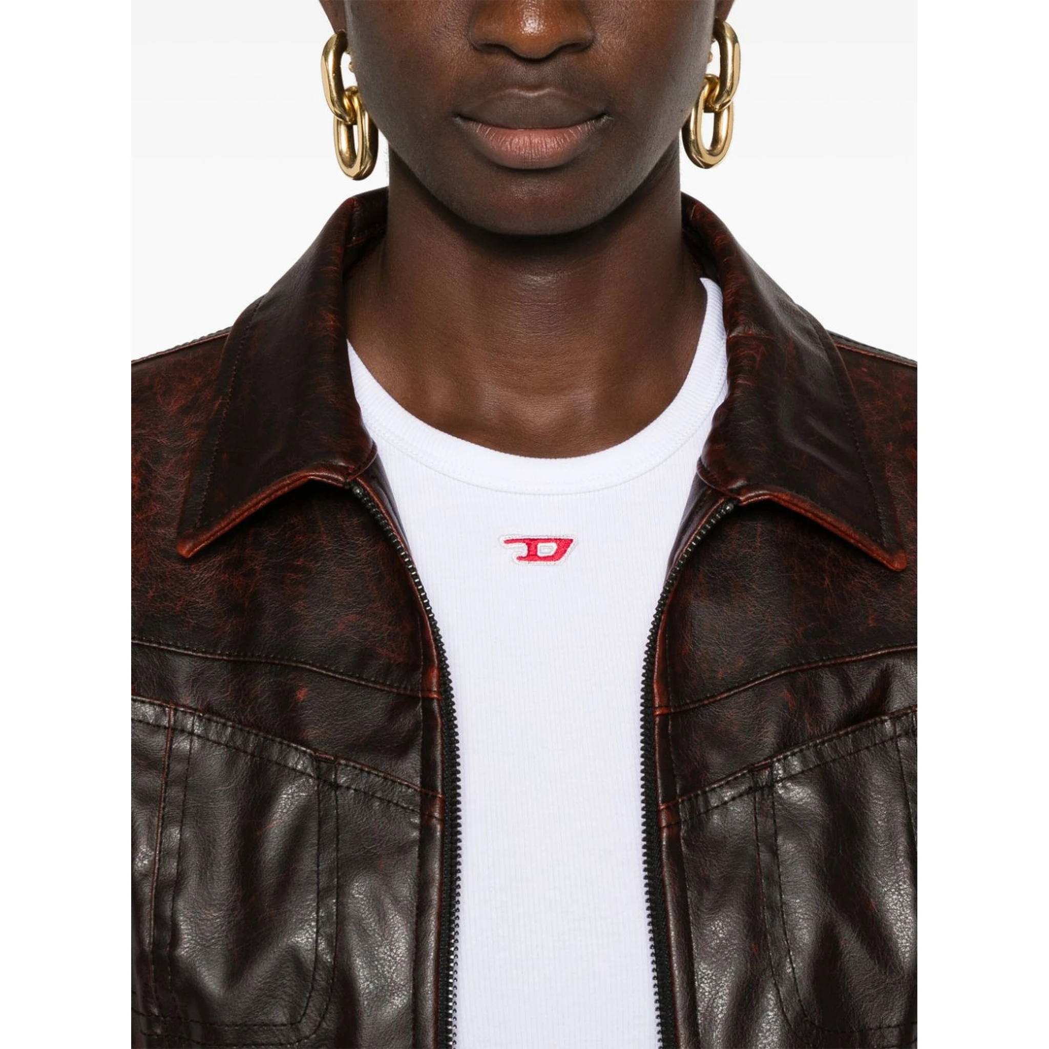 Diesel T-shirts and Polos White