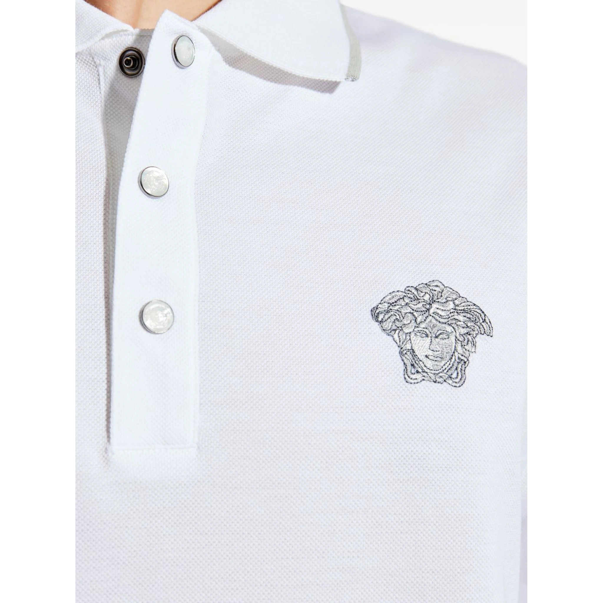Versace T-shirts and Polos White