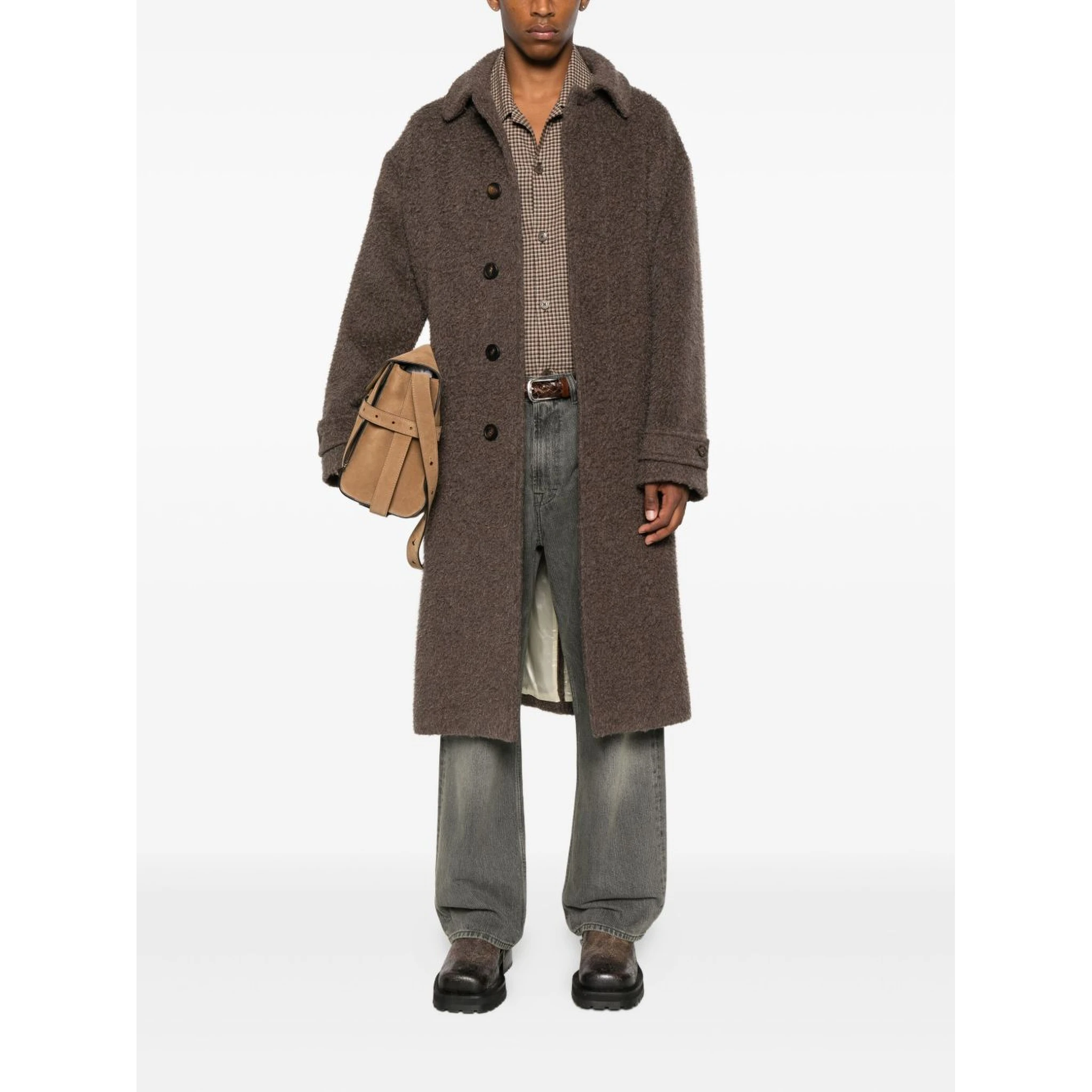 Golden Goose Coats Brown