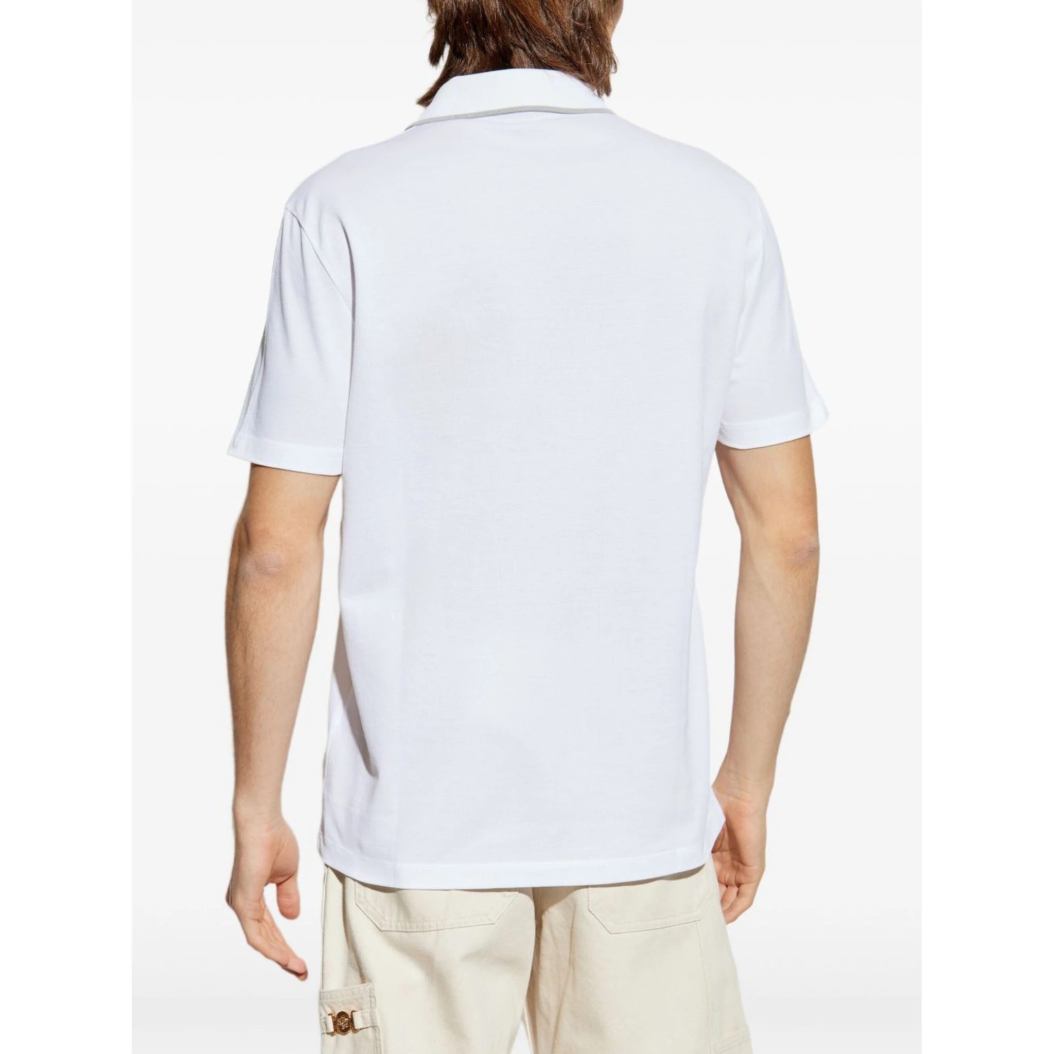 Versace T-shirts and Polos White