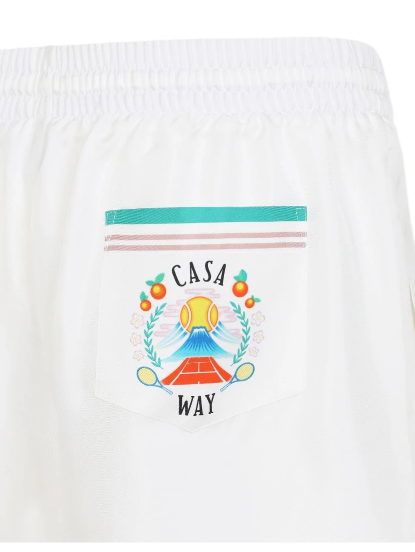 Casablanca Shorts White
